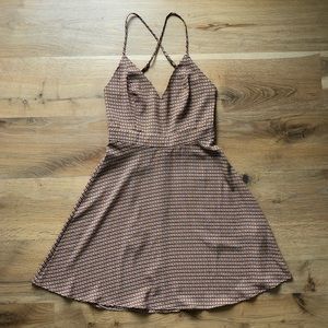 Geometric Skater Dress